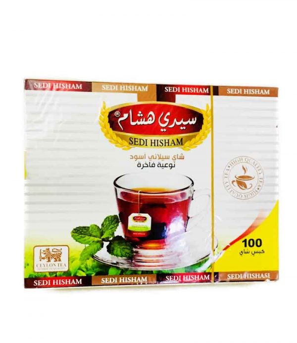 سيدي هشام علبة شاي 100 ظرف